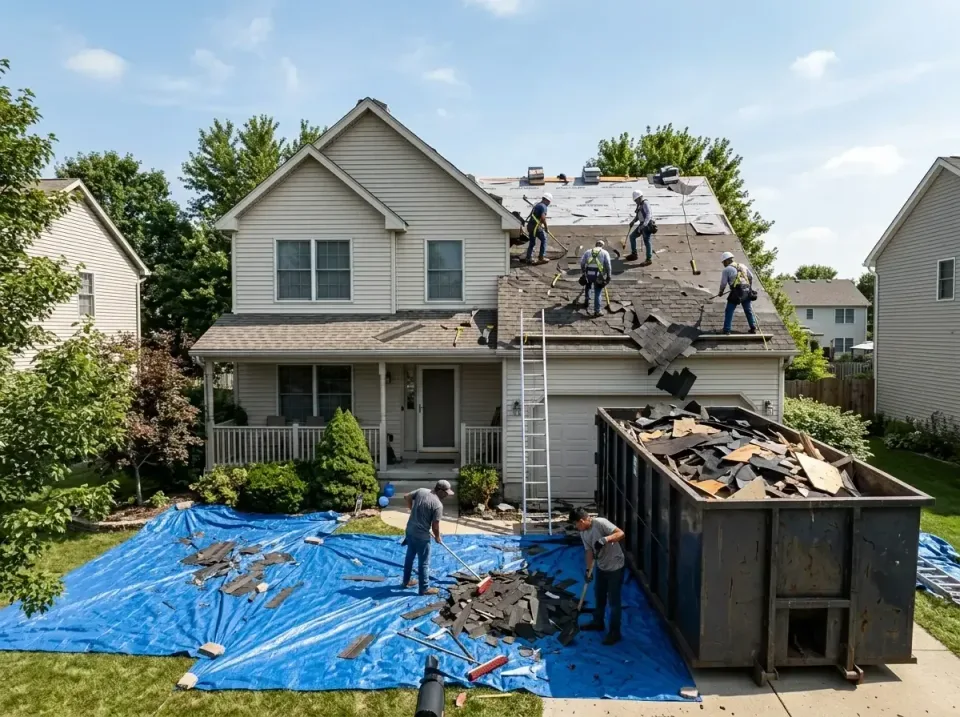 roof-replacement-debris-remova-004 — frequently asked questions, Cheapest Dumpster Rentals in Anniston, AL